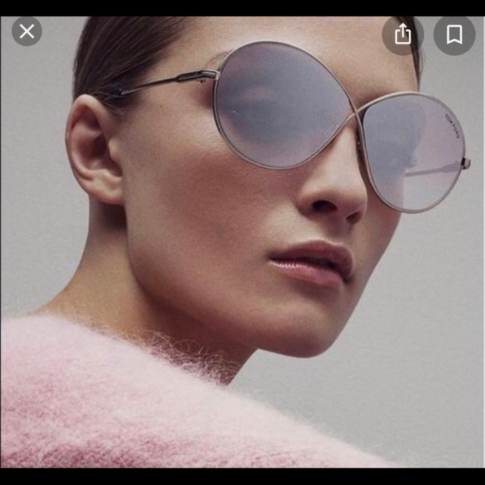 Tom Ford silver and brown